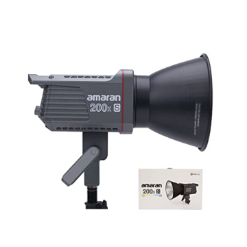 Aputure Amaran 200x S 200W Bi-Color LED Video Light with Bluetooth Control and Silent Fan