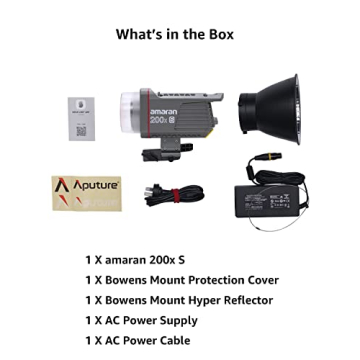 Amaran 200x S Bi-Color LED Video Light with Bluetooth Control