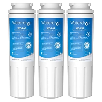 Waterdrop UKF8001 Water Filter 4 for Whirlpool EDR4RXD1 - 3 Pack