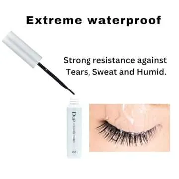 D-UP Eyelashes Fixer EX 553 Glue - 24-Hour Waterproof Hold