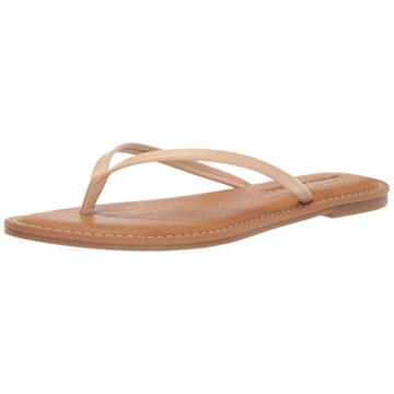 Amazon Essentials Women's Beige Thong Sandals for Summer