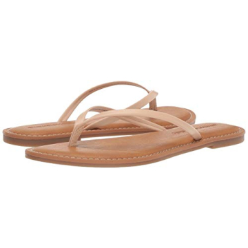 Amazon Essentials Women's Beige Thong Sandals for Summer