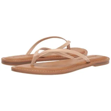 Amazon Essentials Women's Beige Thong Sandals for Summer