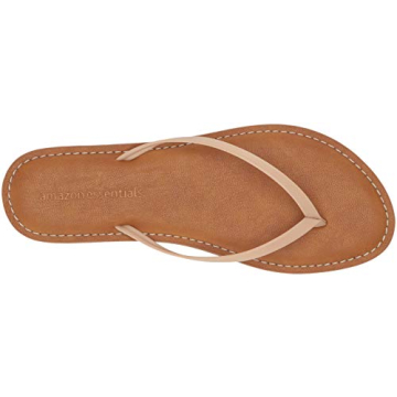 Amazon Essentials Women's Beige Thong Sandals for Summer