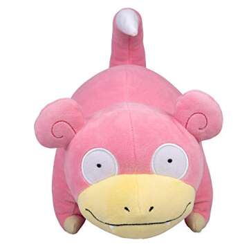 Pokémon 12" Large Slowpoke Plush - Officially Licensed - Quality & Soft Stuffed Animal Toy - Genera...