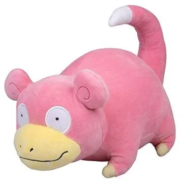 Pokémon 12" Large Slowpoke Plush - Officially Licensed - Quality & Soft Stuffed Animal Toy - Generation One - Great Gift for Kids, Boys, Girls & Fans of Pokemon