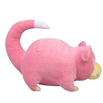 Pokémon 12" Large Slowpoke Plush - Officially Licensed - Quality & Soft Stuffed Animal Toy - Generation One - Great Gift for Kids, Boys, Girls & Fans of Pokemon