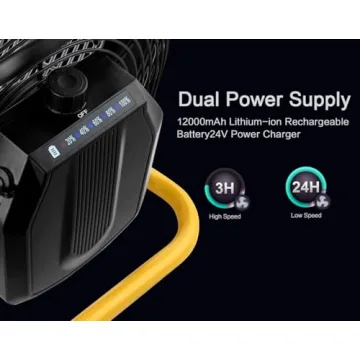 Geek Aire 16" Rechargeable Outdoor High Velocity Camping Fan