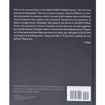 Movies and Other Things Book by Shea Serrano | A Hilarious Take on Cinema and Culture