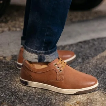 Stylish Jousen Men's Memory Foam Fashion Sneakers