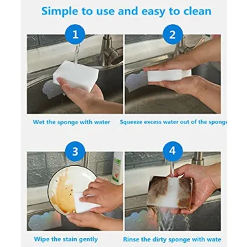 Affordable Magic Sponges Cleaning Eraser – 50 Pack
