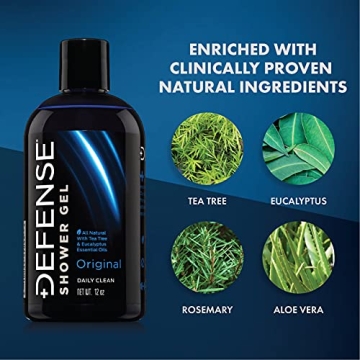 Organic Tea Tree Body Wash for Healthy Skin Defense