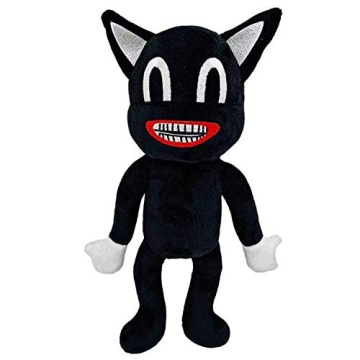Cartoon Black Cat Plush Stuffed Toy for Kids Gifts