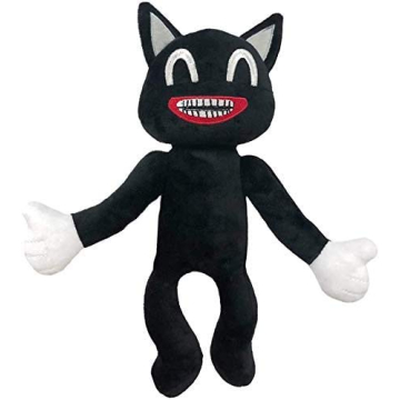 Cartoon Black Cat Plush Stuffed Toy for Kids Gifts