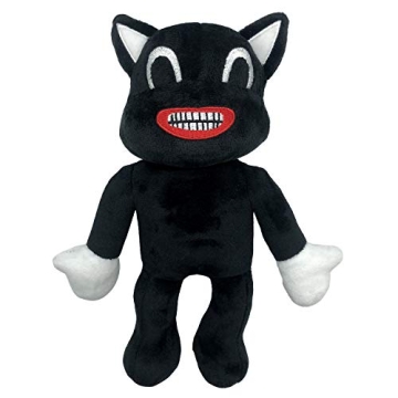 Cartoon Black Cat Plush Stuffed Toy for Kids Gifts