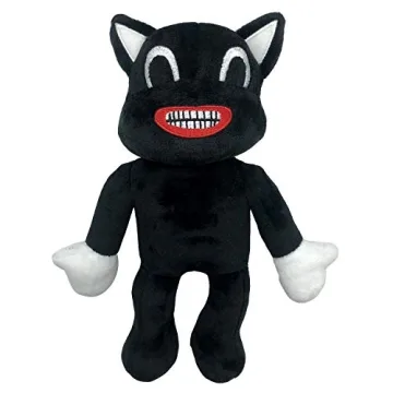 Cartoon Black Cat Plush Stuffed Toy for Kids Gifts