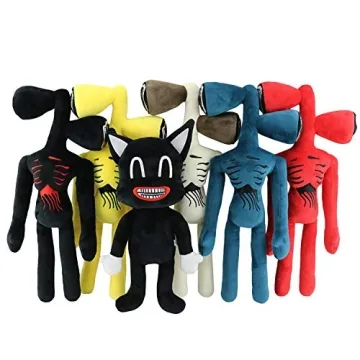 Cartoon Black Cat Plush Stuffed Toy for Kids Gifts