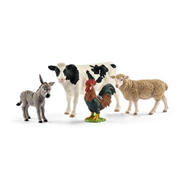 Schleich Farm World Toy Set - Realistic Animal Figurines