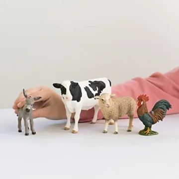 Schleich Farm World Toy Set - Realistic Animal Figurines