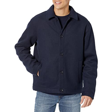 Stylish Warm Wool Bomber Jacket for Men Available Now!