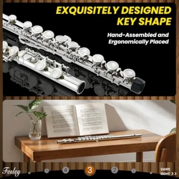 Fesley C Flute - Best Student Flute for Beginners and Kids