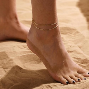 Elegant MIDEEO Waterproof Anklets for Women