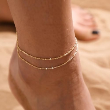 Elegant MIDEEO Waterproof Anklets for Women