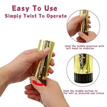 8 PCS Confetti Poppers Cannons for Gender Reveal Wedding Birthday Graduation Baby Shower Anniversary Christmas New Year's Kids Fun Party Supplies Decorations and Favors (Pink + Gold)