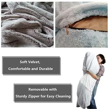 Giant Fur Bean Bag Chair Cover - Fluffy & Comfortable