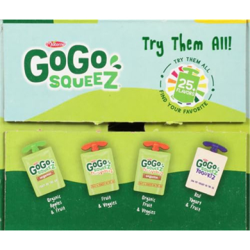 GoGo squeeZ Fruit on the Go Variety Pack - 20 Pouches