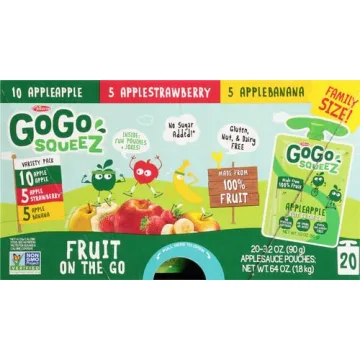 GoGo squeeZ Fruit on the Go Variety Pack - 20 Pouches
