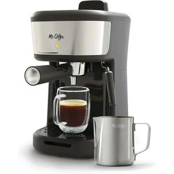 Mr. Coffee Espresso and Cappuccino Maker with Frother
