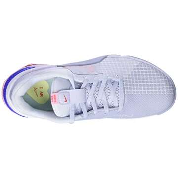 Nike Women's Low-Top Sneakers, Soccer Grey White Blue Whispers, 8