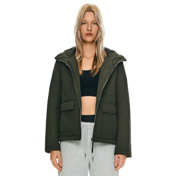 Orolay Women's Insulated Hooded Jacket - Lightweight Puffer Coat with Pockets