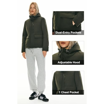 Orolay Women's Insulated Hooded Puffer Jacket - Stylish Warmth