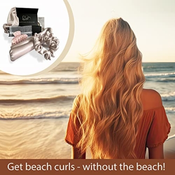 Sleep ‘N Curl Heatless Hair Curler Kit - Silk Cap Set