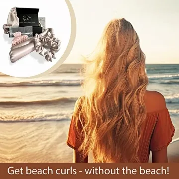 Sleep ‘N Curl Heatless Hair Curler Kit - Silk Cap Set