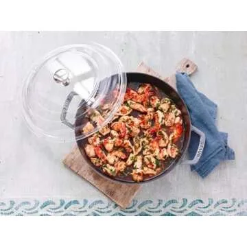 STAUB 40511-660-0 Cast Iron Frying Pan, Grey, 20 cm