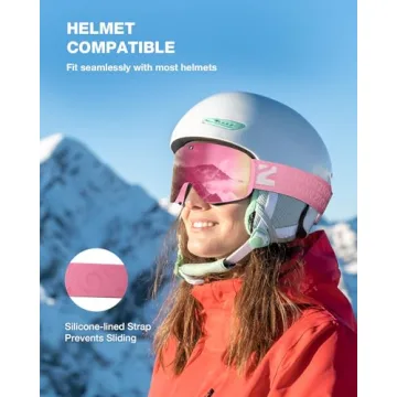 ZIONOR X11 Ski Goggles with Magnetic Lens System for All