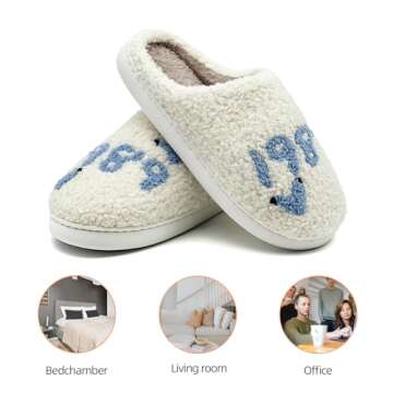 Comfortable 1989 Taylor Swift Slippers for All Fans