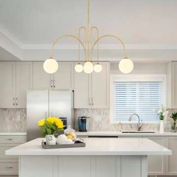 Stunning Gold Sputnik Chandelier for Elegant Dining Rooms