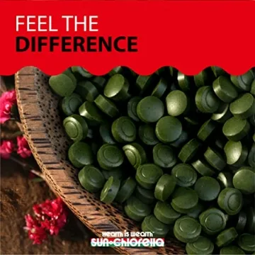 Sun Chlorella 200 mg Green Algae Superfood Supplement - 300 Tablets