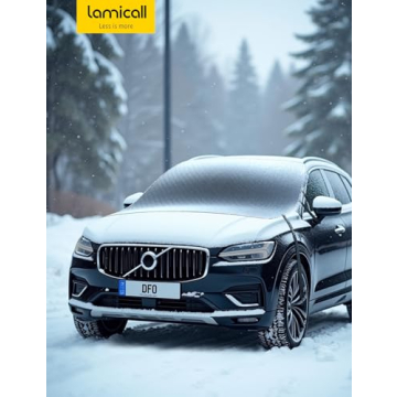 Lamicall Windshield Cover for Easy Ice and Snow Removal