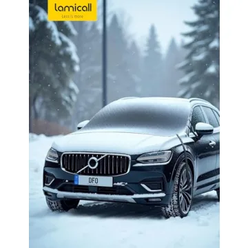 Lamicall Windshield Cover for Easy Ice and Snow Removal