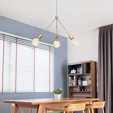 Globe Electric 60W Vintage Edison G30 Vanity Tungsten Incandescent Filament Light Bulb, E26 Standard Base, 245 Lumens