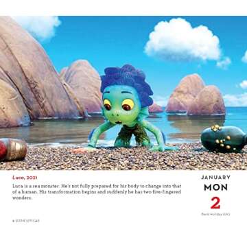 Disney 2023 Daily Animation Calendar - Daily Magic Awaits