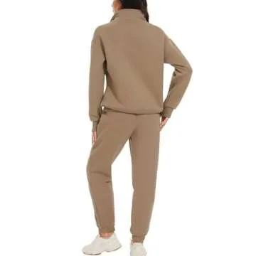 Stylish ROJZR Fleece 2 Piece Jogger Sets for Comfort