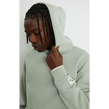 PacSun Men's Sage Solid Hoodie Trendy Comfortable Medium