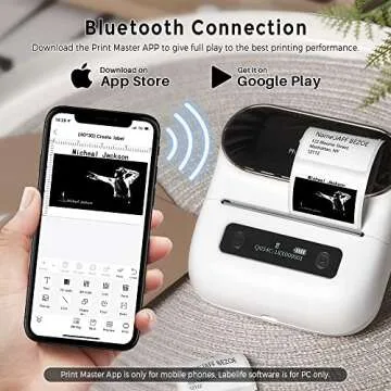 Phomemo M220 Bluetooth Thermal Label Maker for All