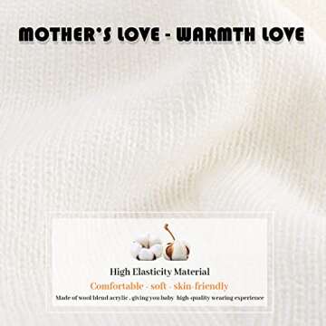 Stylish Parent-Child Beanie Hat for Winter Use